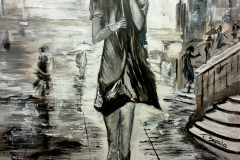 (obraz 44)  Akryl na płótnie 70 x 50 cm werniksowany. (Brak)