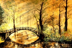 (obraz 35)  Akryl na płótnie 70 x 50 cm werniksowany. (Brak)