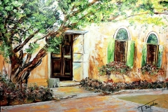 (obraz 32)  Akryl na płótnie 70 x 50 cm werniksowany. (Jest dostępny))