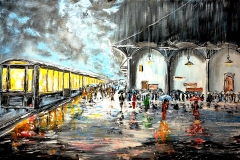 (obraz 31)  Akryl na płótnie 70 x 50 cm werniksowany. (Brak)